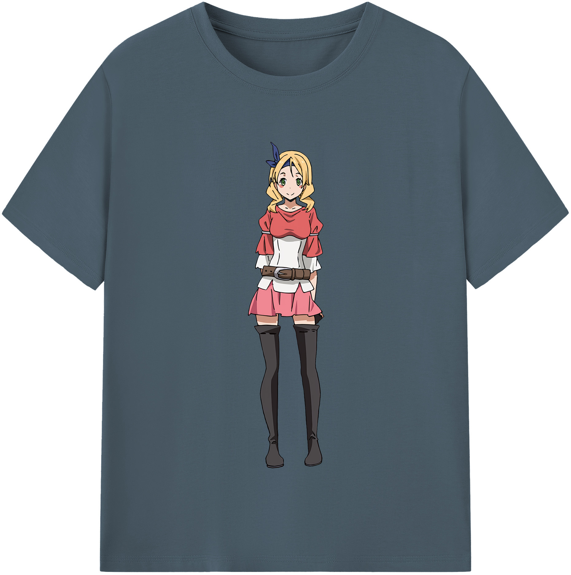（画像用） 転スラ Regarding Reincarnated to Slime 綿100％半袖Tシャツ（フロントプリント）